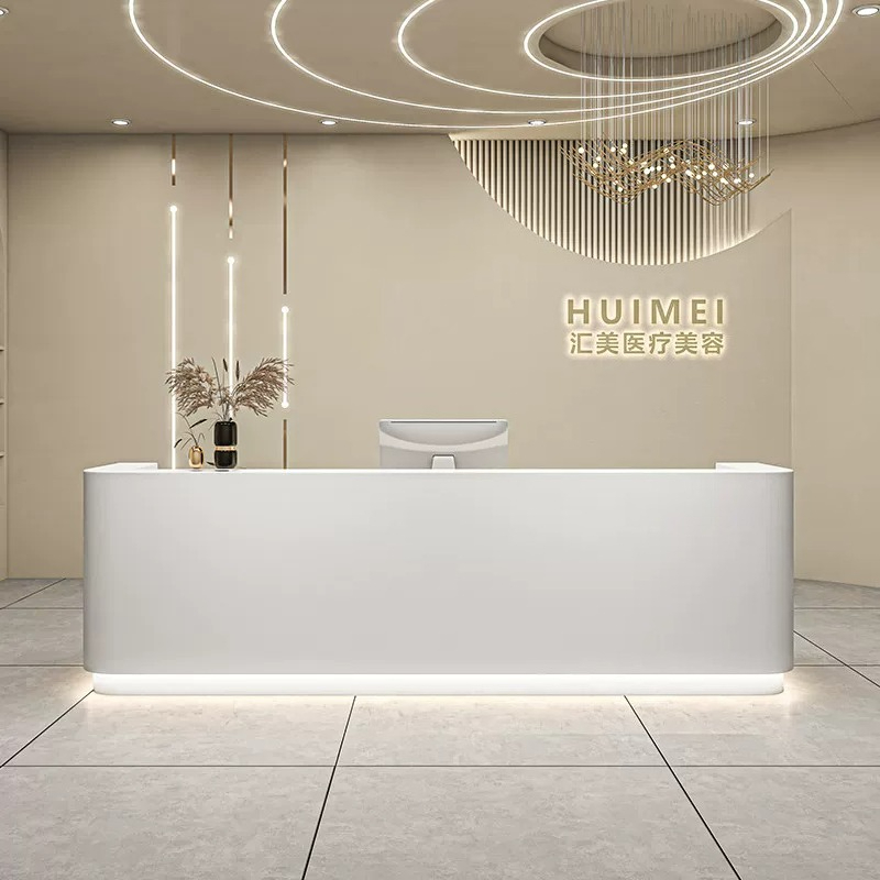 Office Furniture Company - Meja Kasir Salon Kecantikan Minimalis Modern