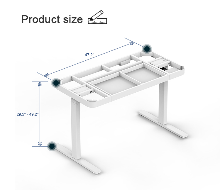 Meja Komputer dengan Logo Kust - Office Furniture Logo ulasan dan harga