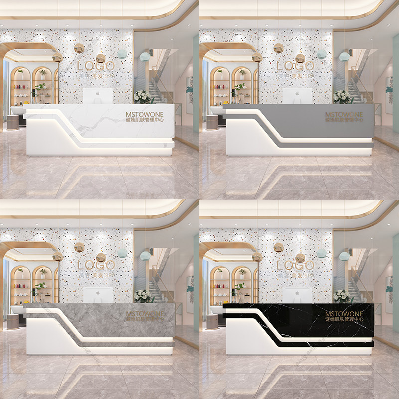 Meja Resepsionis Toko Pakaian  - Office Furniture High End ulasan dan harga