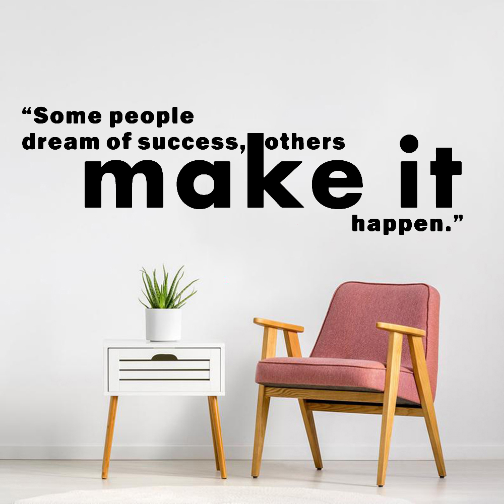 Stiker Dinding Kalimat Inspira - Office Furniture Company ulasan dan harga