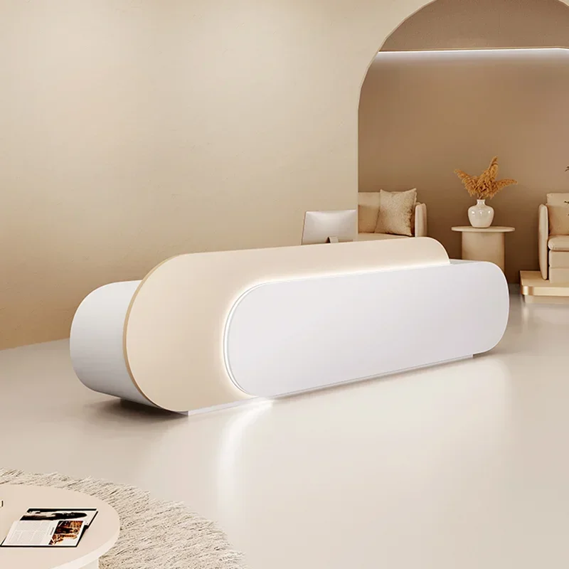 Meja Resepsionis Salon Kecanti - Office Furniture High End ulasan dan harga