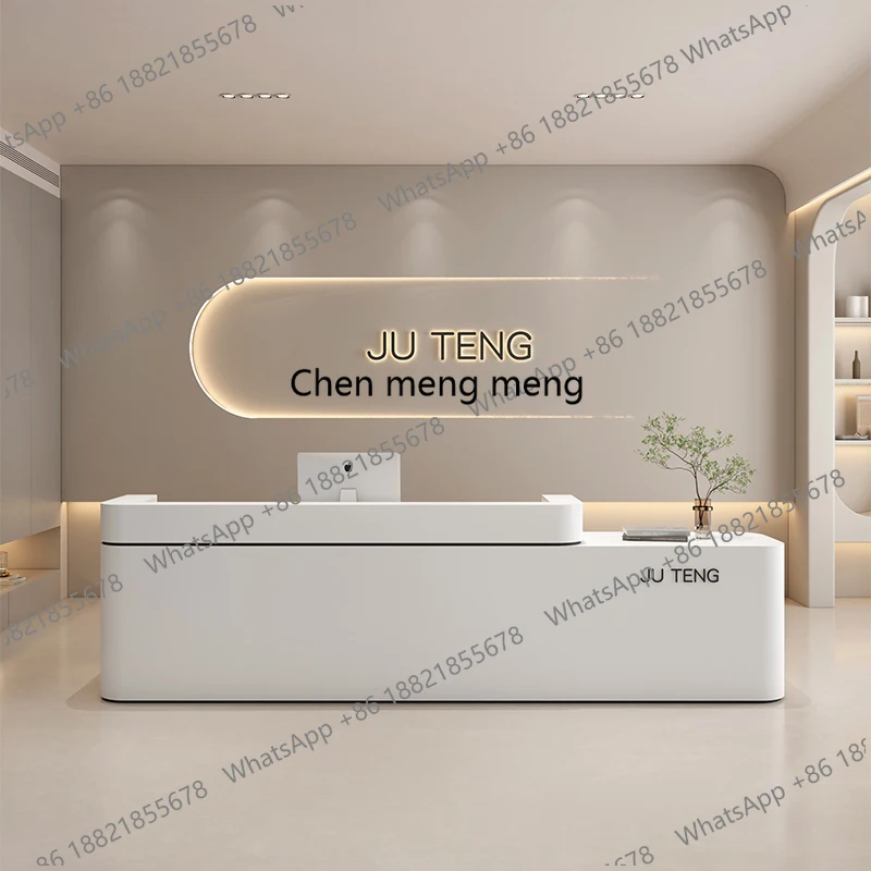 z0189Meja Resepsionis Modern E - Office Furniture Company ulasan dan harga