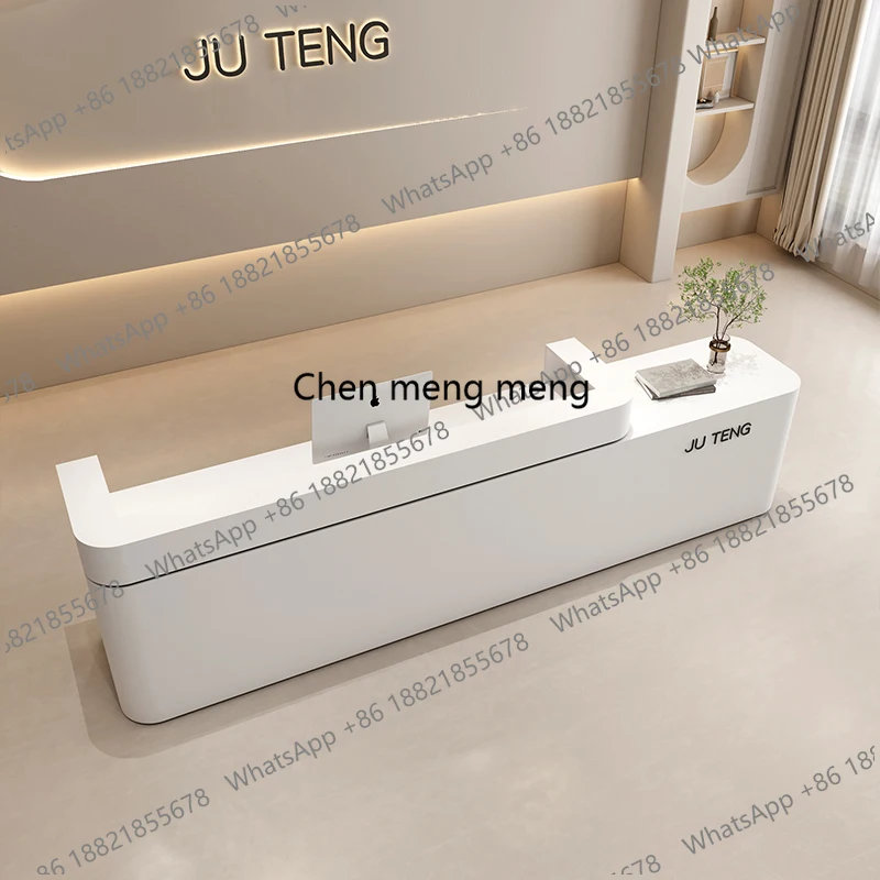 z0189Meja Resepsionis Modern E - Office Furniture Company ulasan dan harga