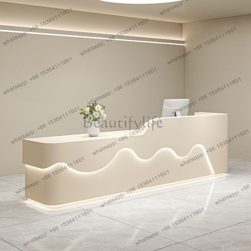 Meja Resepsionis Minimalis Est - Office Furniture Company ulasan dan harga