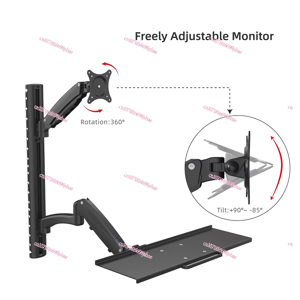 Rak Monitor dan Keyboard Dindi - Adjustable Monitor Mount ulasan dan harga