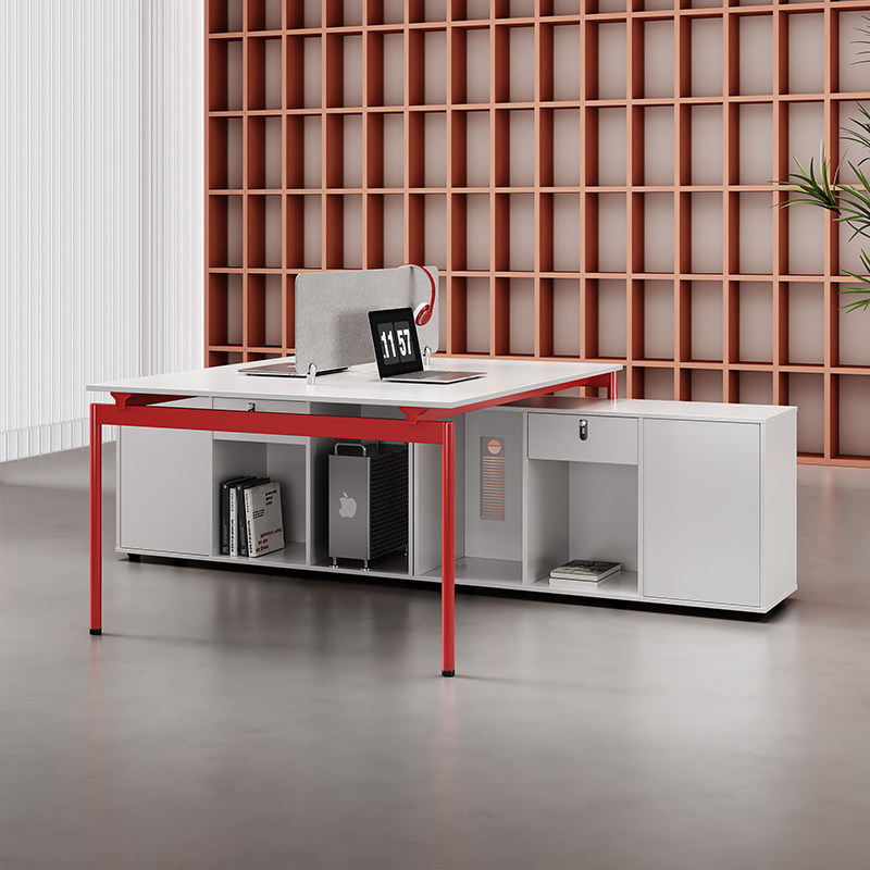 Meja staf kelas atas, meja ker - Office Furniture High End ulasan dan harga
