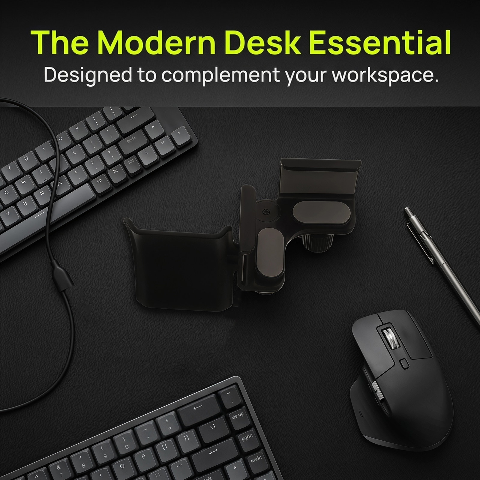 Penyangga Headset Gamer, Duduk - Adjustable Monitor Mount ulasan dan harga