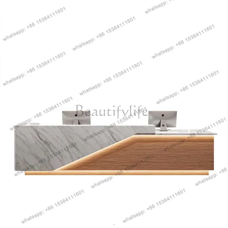 Meja Resepsionis Perusahaan LJ - Office Furniture Company ulasan dan harga