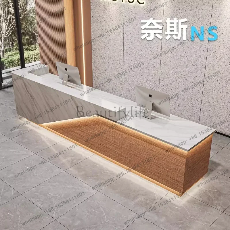 Meja Resepsionis Perusahaan LJ - Office Furniture Company ulasan dan harga