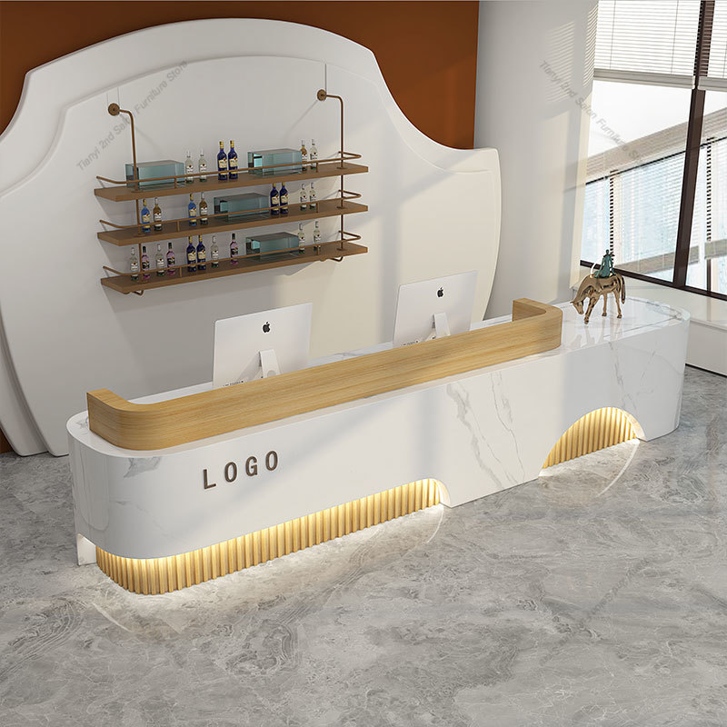 Meja Resepsionis Minimalis Mod - Office Furniture Company ulasan dan harga