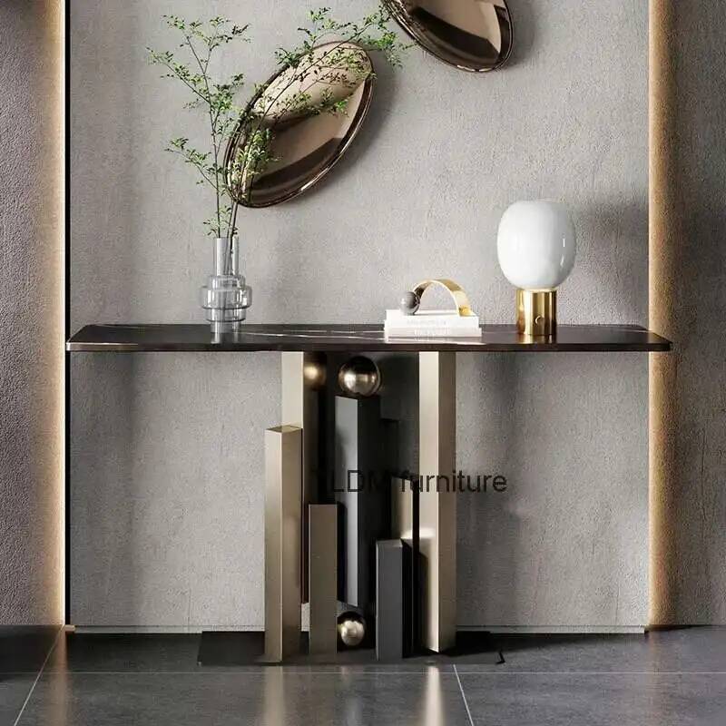 Meja Konsol Sederhana Modern u - Office Furniture High End ulasan dan harga