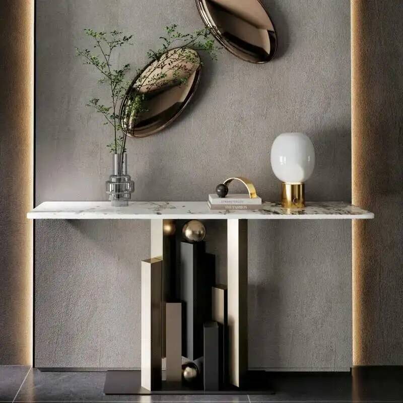 Meja Konsol Sederhana Modern u - Office Furniture High End ulasan dan harga