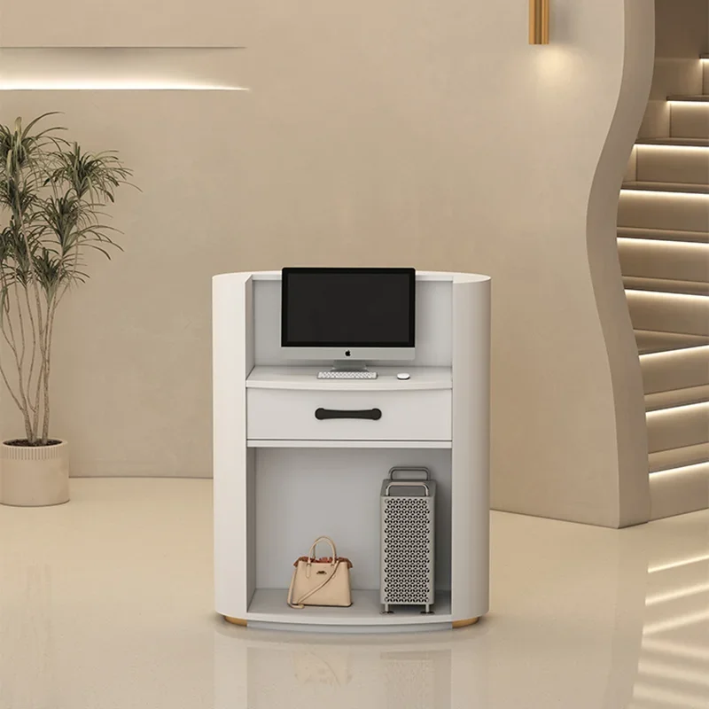 Meja Resepsionis Originalitas  - Office Furniture High End ulasan dan harga
