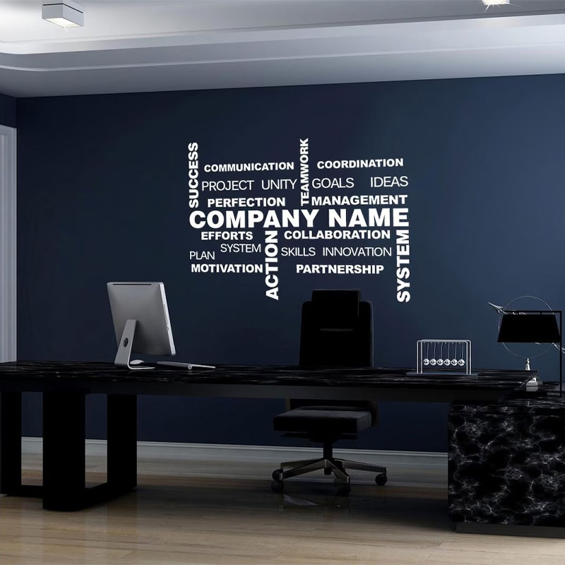 Stiker Dinding Nama Bisnis yan - Office Furniture Company ulasan dan harga