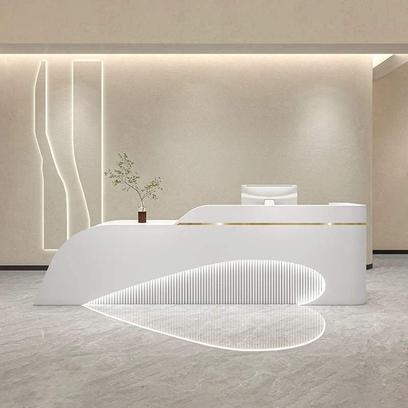Meja Resepsionis Salon Kecanti - Office Furniture High End ulasan dan harga
